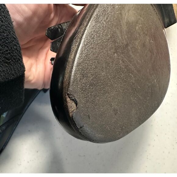 VTG Salvatore Ferragamo Made in Italy Men 9D Kiltie Tassel Black Leather Loafer - Picture 13 of 13